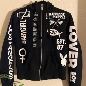 Dimepiece black hoodie